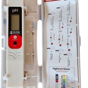 Hanna PH Meter with Precision Glass Bulb Electrode Portable Digital pH Meter Pocket Sized