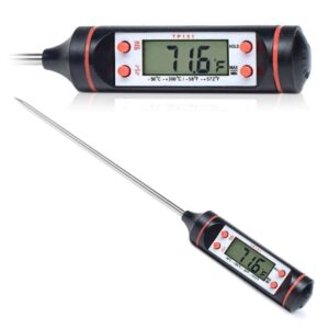 Digital Food Thermometer With Lcd Display