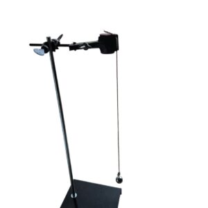 SIMPLE PENDULUM APPARATUS STAND TYPE (With Retort Stand + 1 Bob + Cork & Thread)