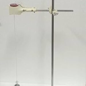 SIMPLE PENDULUM APPARATUS STAND TYPE (With Retort Stand + 1 Bob + Cork & Thread)
