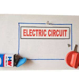 Electric Circuit Board with LED Bulb