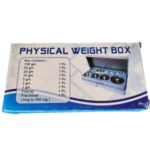 Physical Weight Box 100GM Iron , for Laboratory