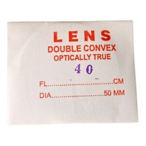 CONVEX LENS 50MM FL 40