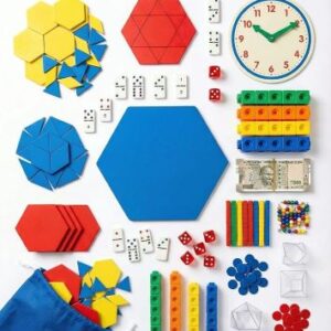 Early Learning Maths Kit for Kids (Ages 3–6) | Counting, Numbers, Shapes & Patterns | Montessori Math Learning Activity Set for Preschool, Nursery, LKG/UKG & Home Learning (Pack of 1 Set)