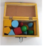 Geomatrical Wooden Shapes Small