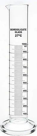 Borosilicate MEASURING CYLINDER 1000 ML