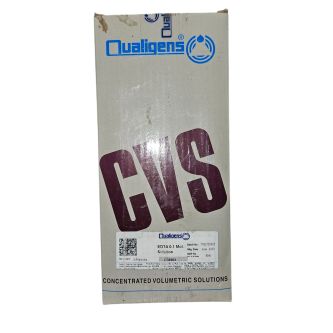 QUALIGENS Q36963 EDTA 0.1 Mol. Solution 3 Ampoules