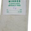 Concave Mirror 2inch FL 20