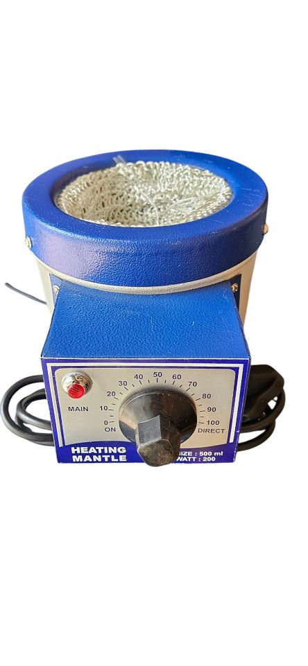 Heating Mantle 500ML 200W for laboratories, Chemicals & Pharmaceuticals