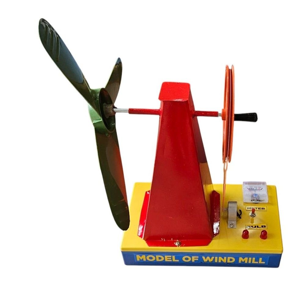 Wind Mill Manual Generator Big Size Working Model Superier Quality