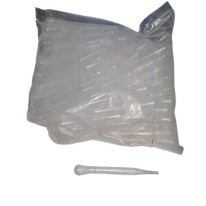 Pasteur Pipette Plastic Dropper 3inch pack of 100 Pieces