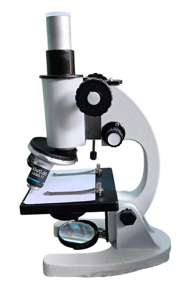 Student Microscope With Cover Slip