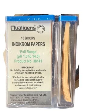 QUALIGENS PH Indicator Paper 1.0 to 14.0