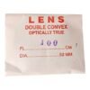 CONVEX LENS 50MM FL 100