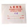 CONVEX LENS 50MM FL 40