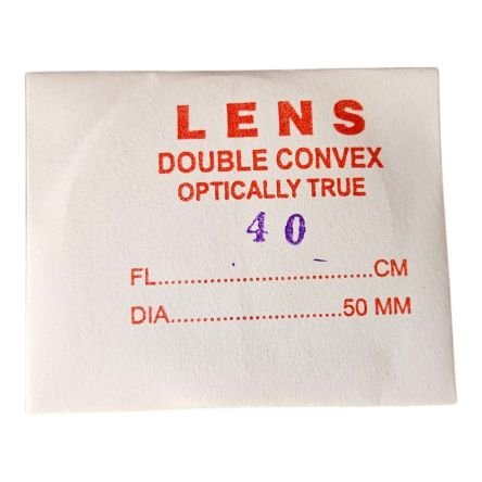 CONVEX LENS 50MM FL 40