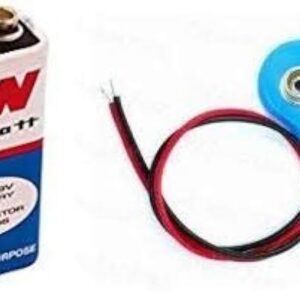 9V HW Hi - Watt Battery with Battery Snapper