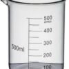BEAKER Graduated 500 ML Borosilicate Glass