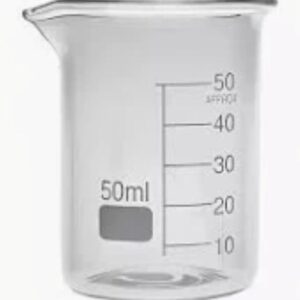 BEAKER Graduated 50 ML Borosilicate Glass