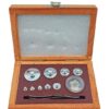 Physical Weight Box 100GM Brass, for Laboratory