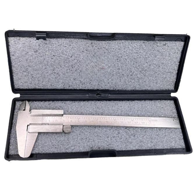 IME Type Stainless Steel Vernier Calliper Velvet Box