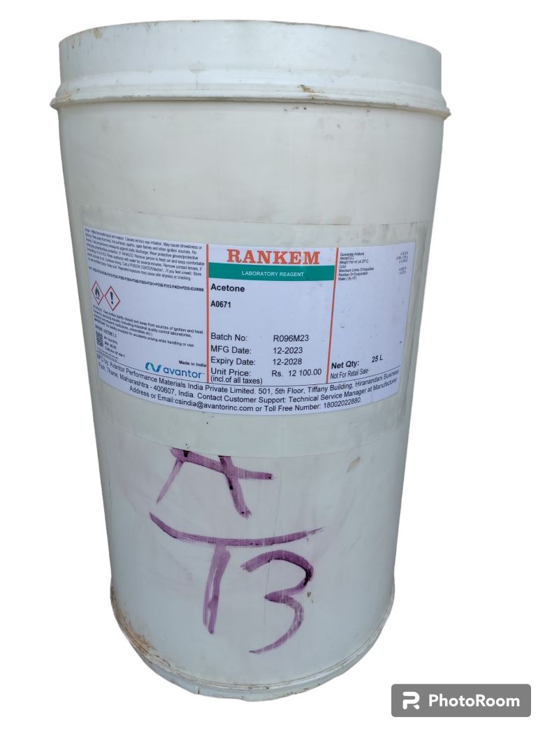 RANKEM Acetone 25 LTR