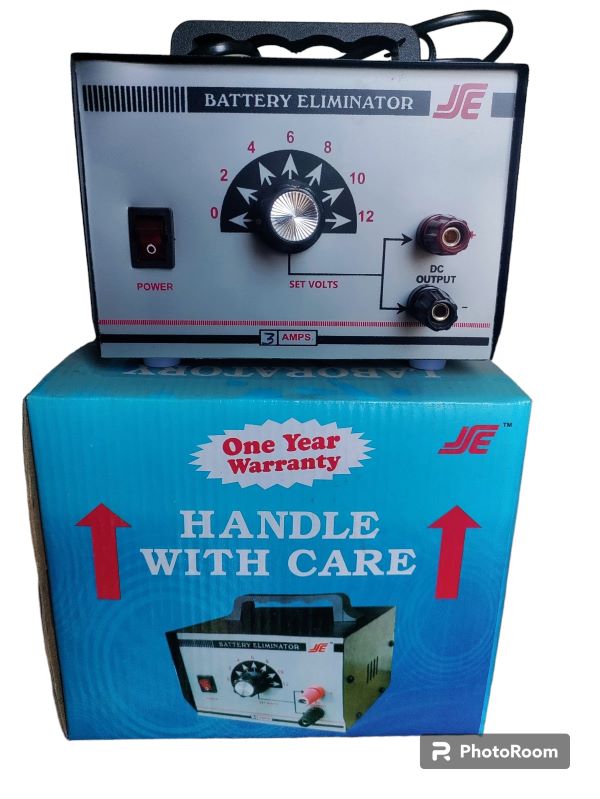 JSE Battery Eliminator 3 Amp Extra Superior Quality