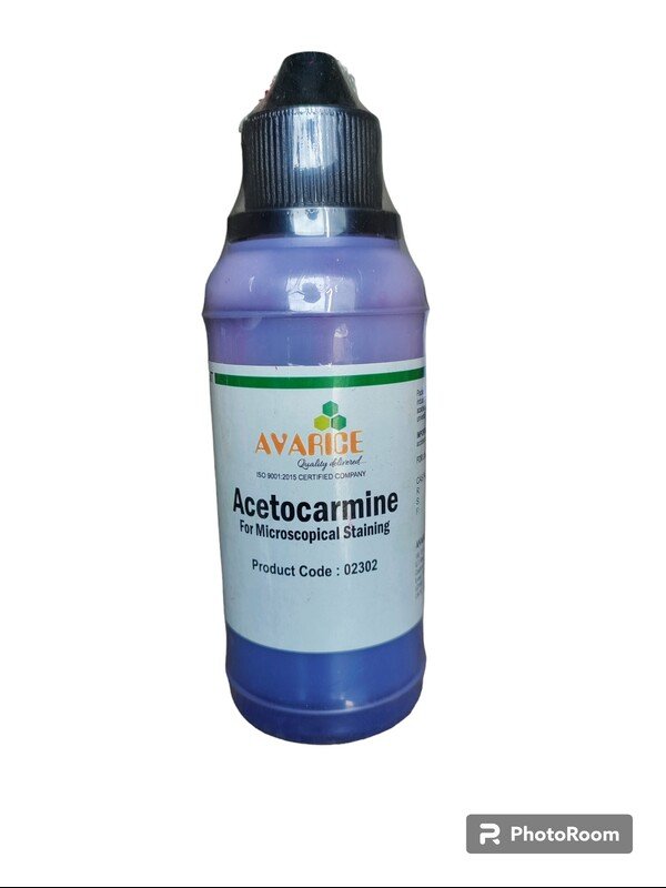 AVARICE Acetocarmine Solution for microscopical stainning LR 125ML
