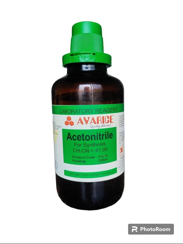 Acetonitrile 500 ml 99% LR MAKE AVARICE