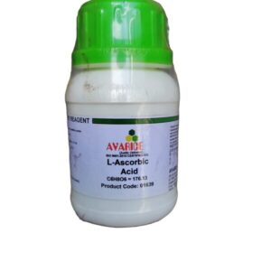 Ascorbic Acid 99% PURE LR 25 GM MAKE AVARICE