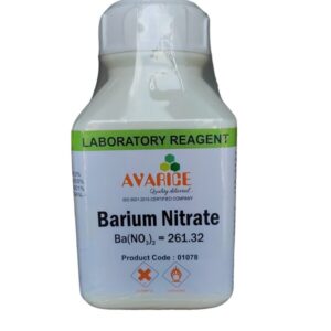 Barium Nitrate LR 500 GM MAKE AVARICE CAS NO 10022-31-8