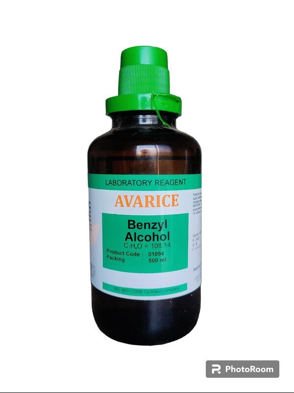 AVARICE Benzyl Alcohol 500ml LR Grade