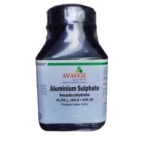 Aluminium Sulphate 500 GM MAKE AVARICE CAS NO 16828-11-8
