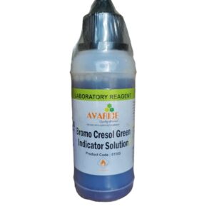 Bromo Cresol Green Indicator Solution LR 125ML MAKE AVARICE