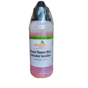 Bromo Thymol Blue Indicator Solution LR 125 ML MAKE AVARICE