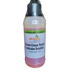 Bromo Cresol Purple Indicator Solution LR 125 ML MAKE AVARICE
