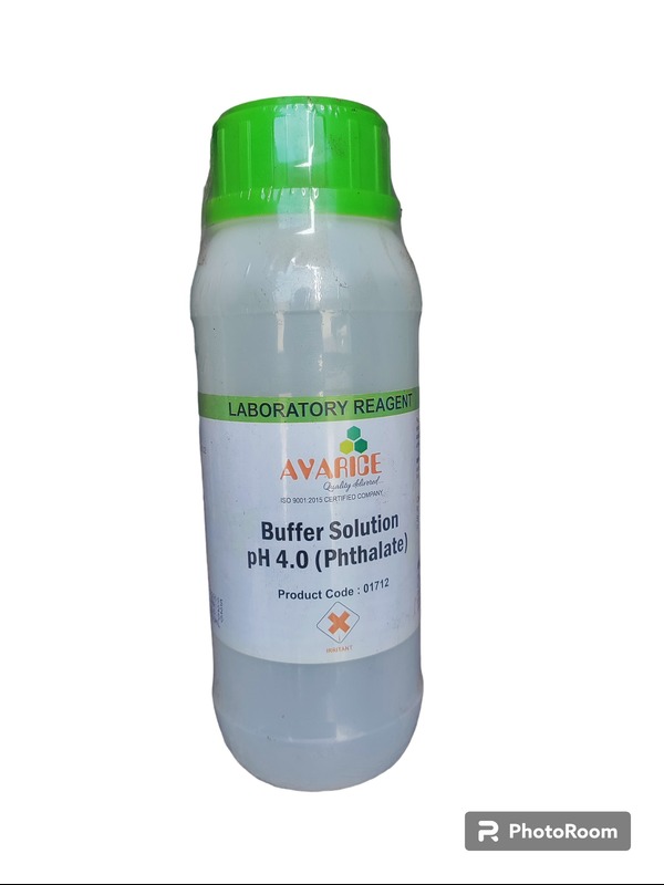 Buffer Solution PH 4.0 500ML MAKE AVARICE