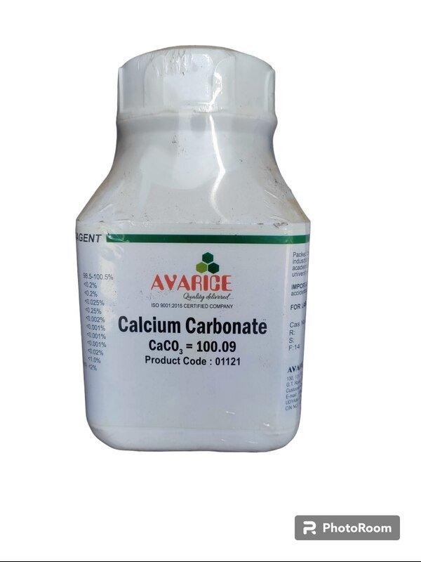 Calcium Carbonate 500gm LR MAKE AVARICE