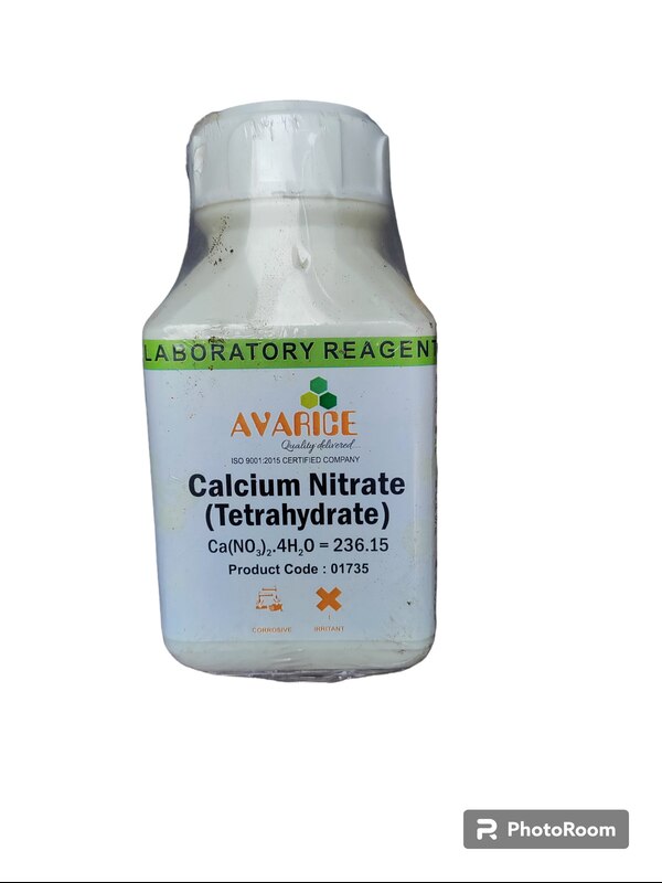 Calcium Nitrate Tetrahydrate 500GM LR MAKE AVARICE