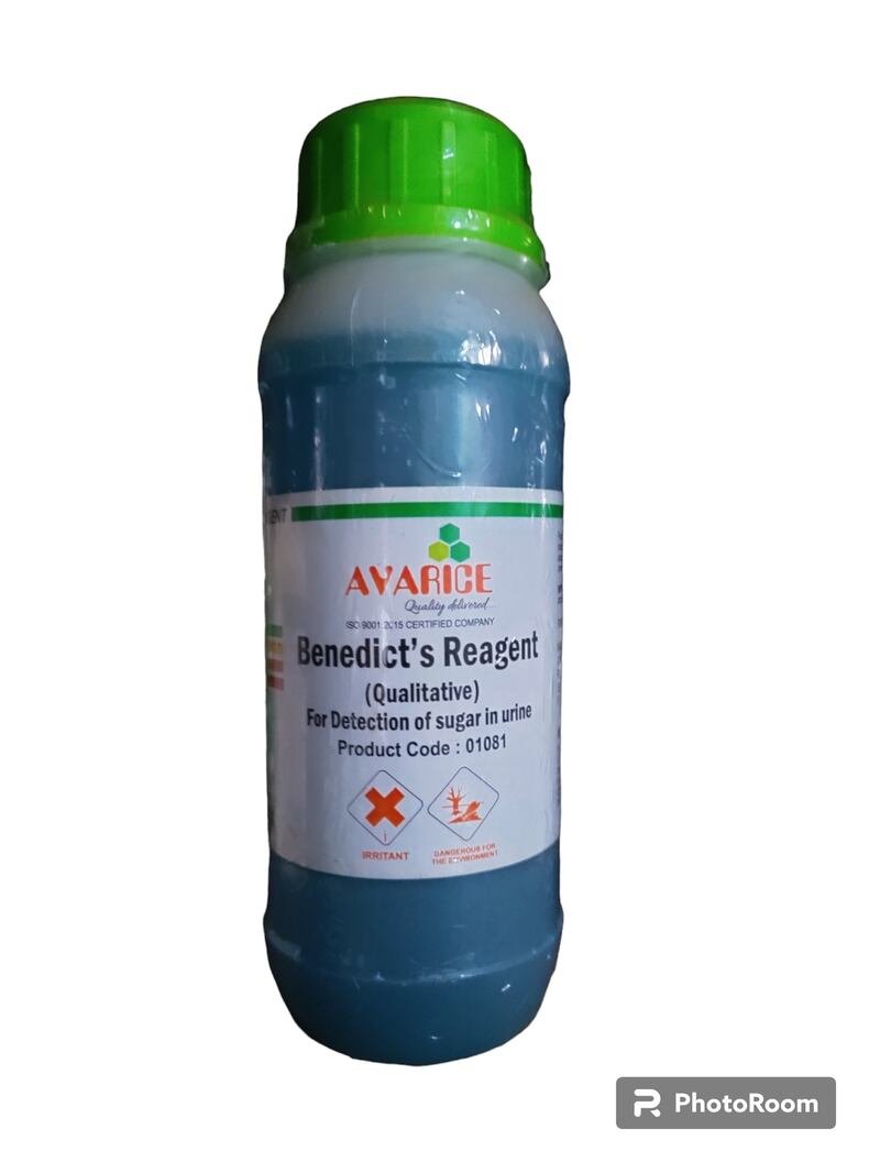 Benedict Reagent LR 500gm Make AVARICE