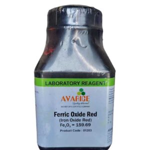 Ferric Oxide Red 500GM LR MAKE AVARICE