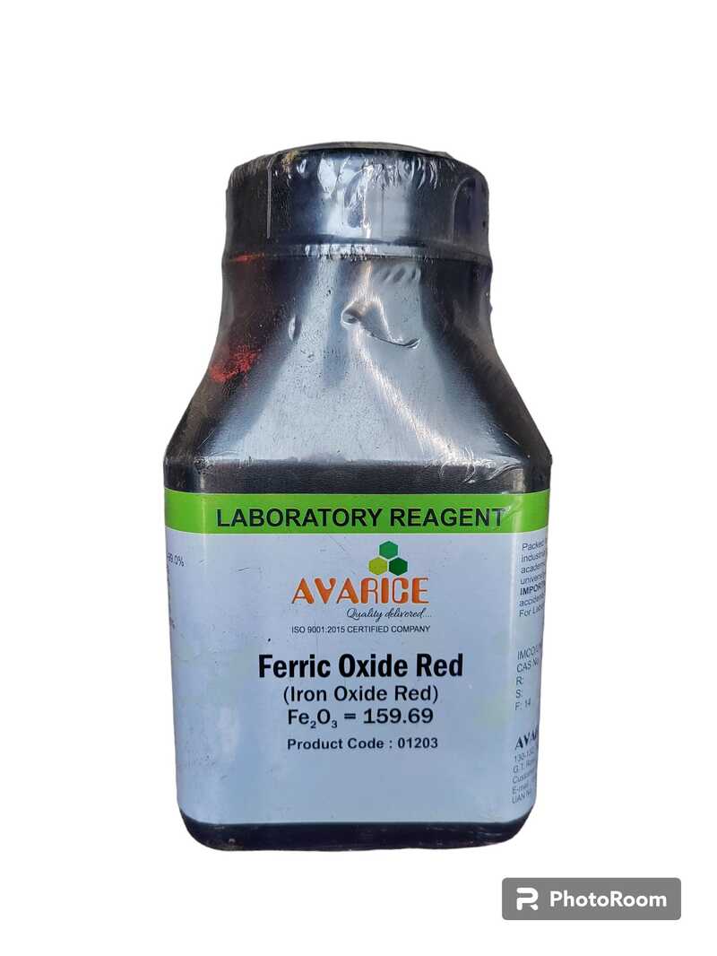 Ferric Oxide Red 500GM LR MAKE AVARICE