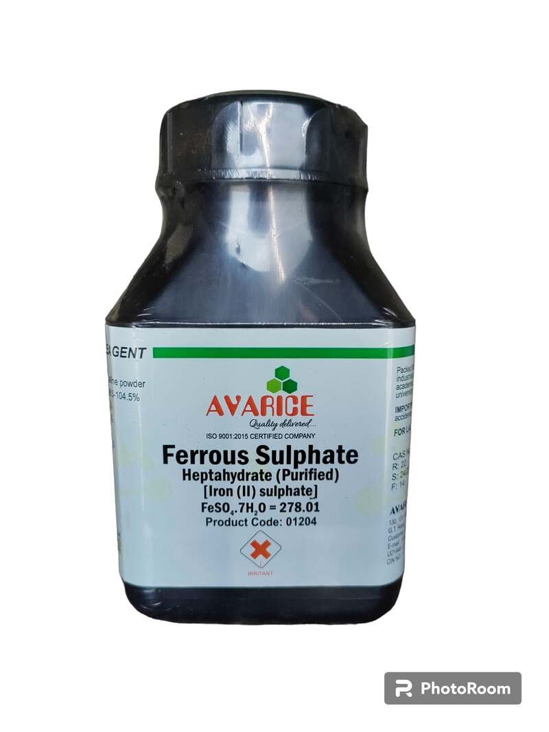 Ferrous Sulphate 500 GM LR MAKE AVARICE
