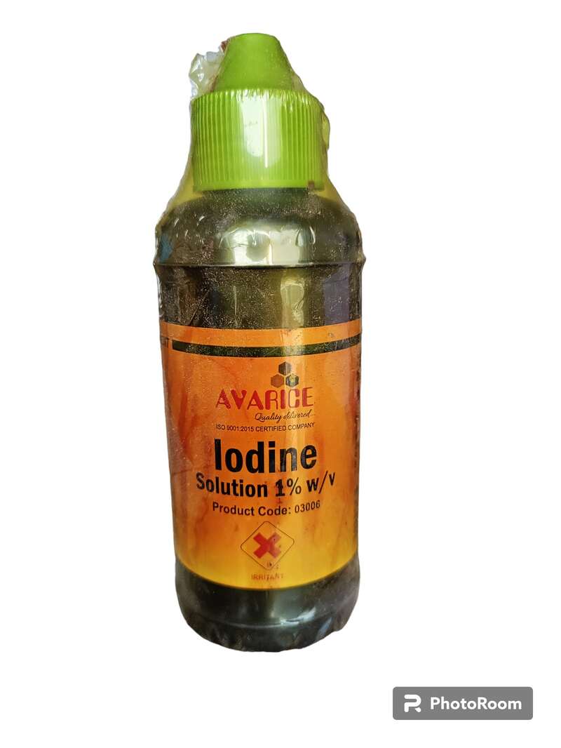 Iodine Solution 1% 125 ML MAKE AVARICE