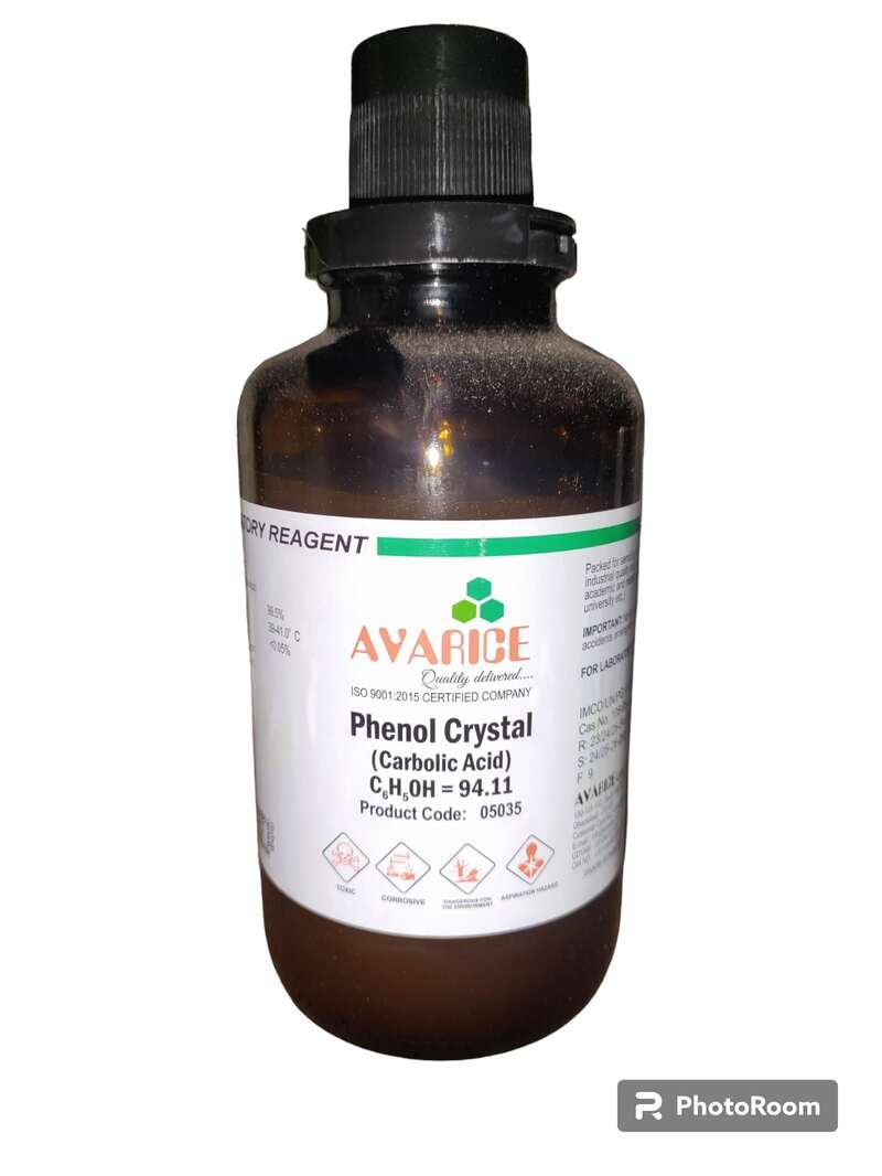 Phenol Carbolic Acid 500gm MAKE AVARICE