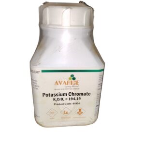Potassium Chromate 500gm Assay (oxidimetric) 99.0% CAS NO 7789-00-6 make Avarice