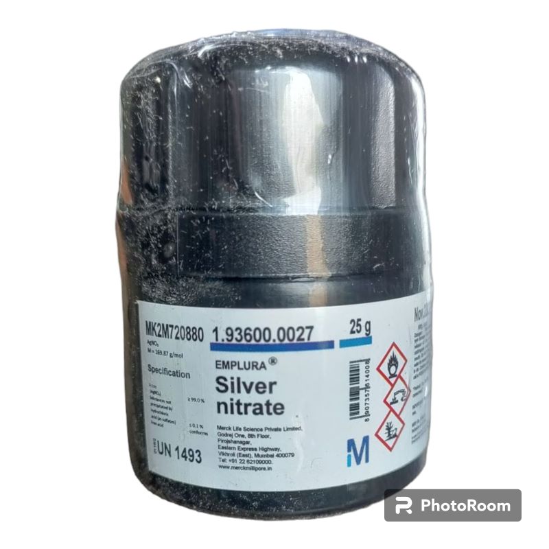 MERCK Silver Nitrate 25GM CAS 7761-88-8