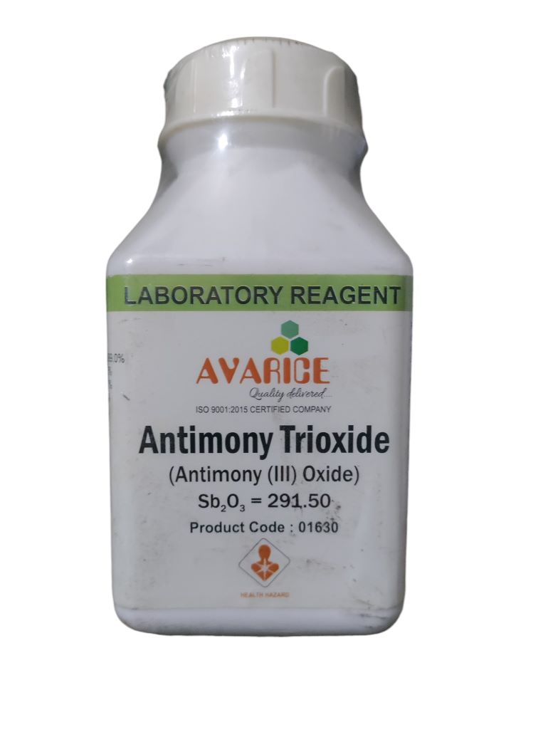 AVARICE Antimony Trioxide Pure 500gm Assay (Iodimetric) 99.0% CAS NO 1309-64-4