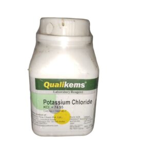 QUALIKEMS Potassium Chloride 500gm Assay (Argentometric) 99.0% CAS NO 7447-40-7