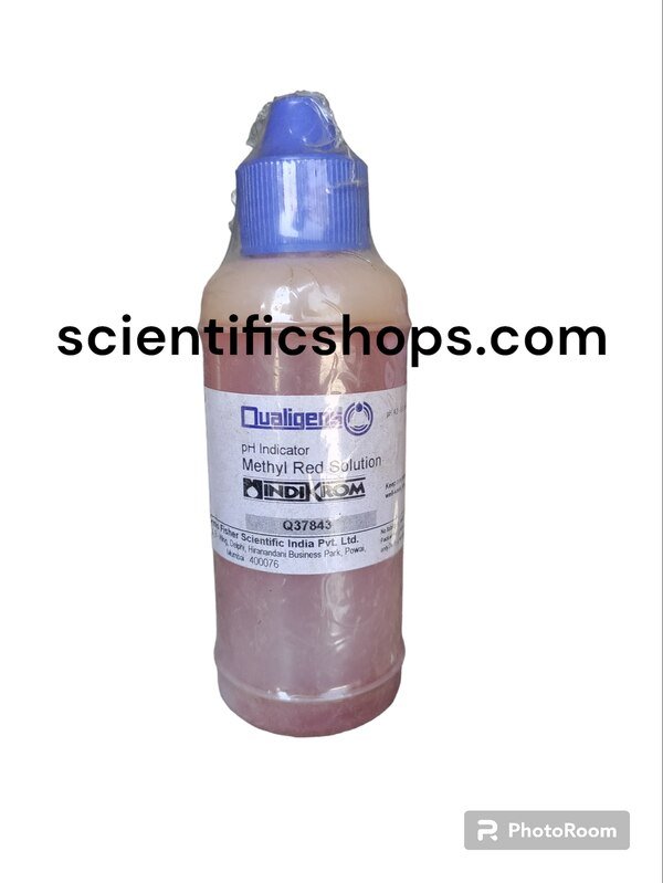 QUALIGENS Methyl Red Indicator Sulution 125 ML
